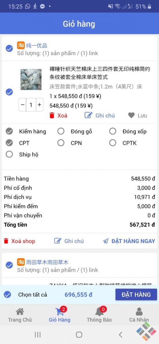 Cách đặt hàng Taobao trên điện thoại - Hình 8